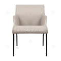 Ltalian minimalistinen khaki -satulan nahkainen käsinoja tuolit